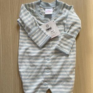 NWT HANNA ANDERSSON ORGANIC COTTON PIMA COTTON FOOTED SLEEPER